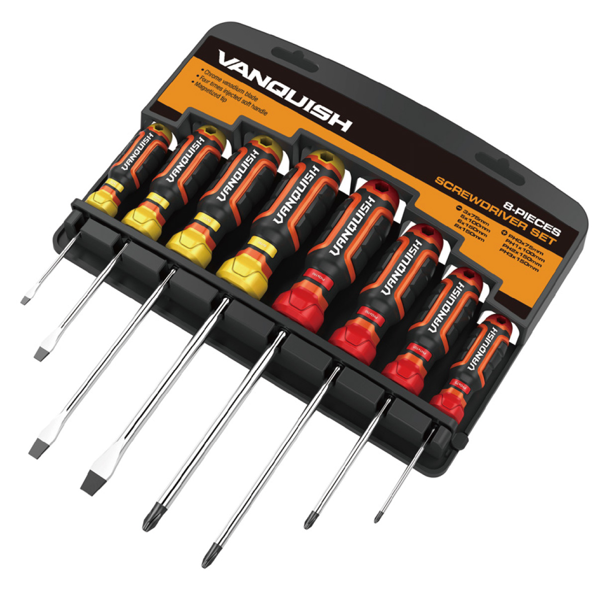 8-PIECE SCREWDRIVER SET